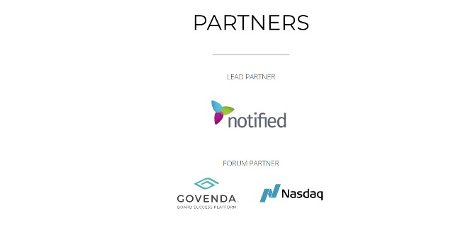 Partners for the event included Notified, Govenda and Nasdaq