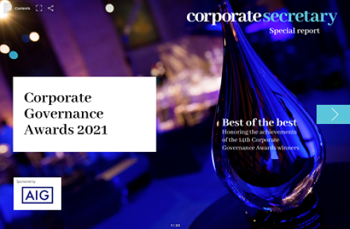 Special report: Corporate Governance Awards 2021 – available now