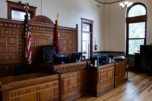 US courtroom