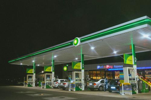 Bp petrol station