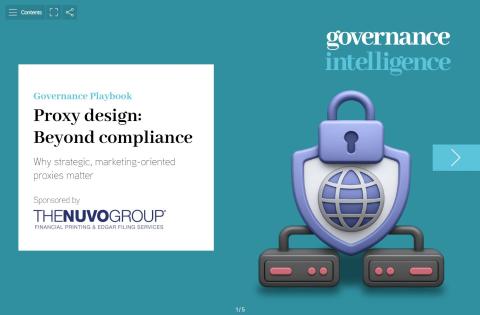 Proxy design: Beyond compliance