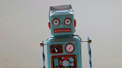 Robot. Photo by Rock'n Roll Monkey on Unsplash